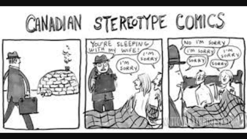 canadian stereotypes comics