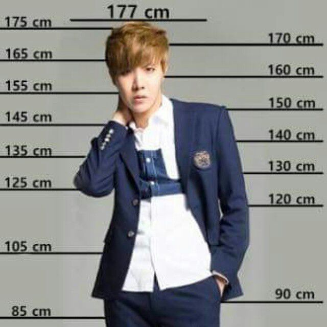 compare heights with bts