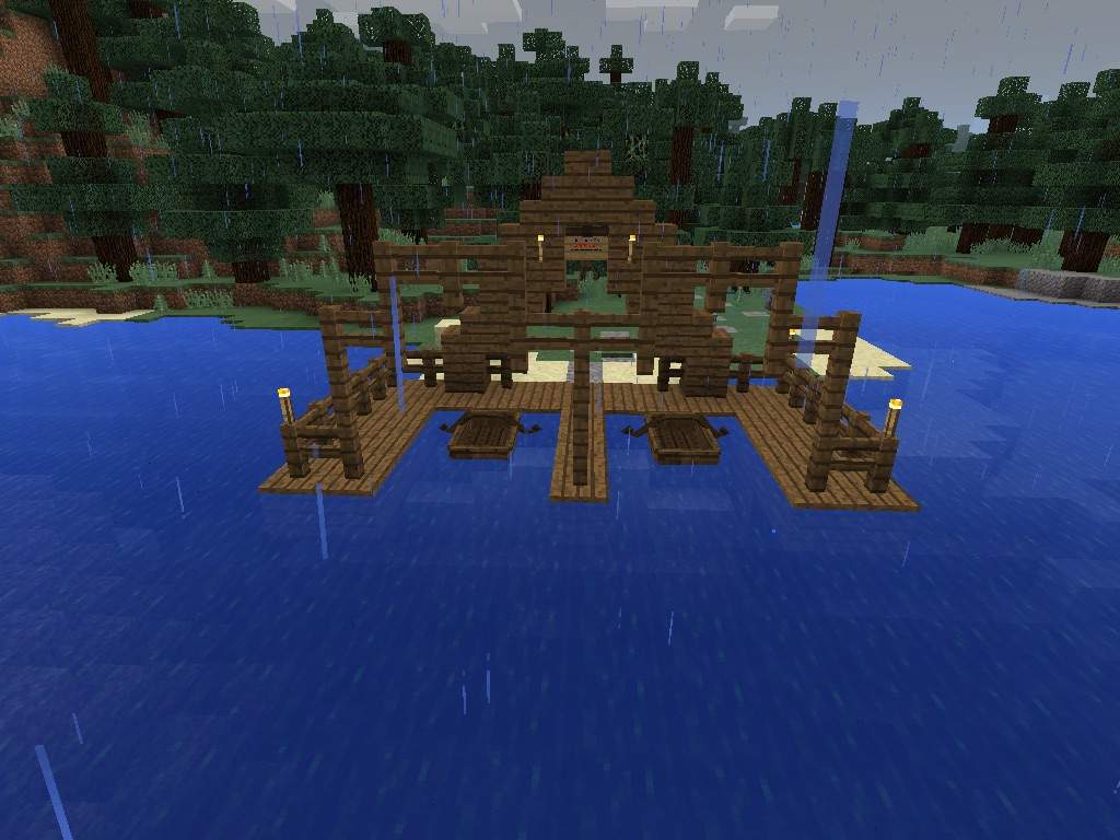 Minecraft Dock Design