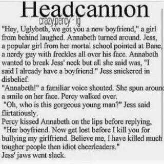 Percy Jackson Headcanons 