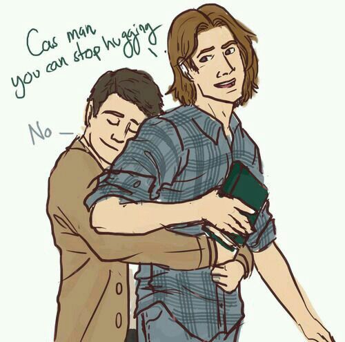 Samstiel? Sastiel? Sassy? Whatever the name is.... I ship it ...