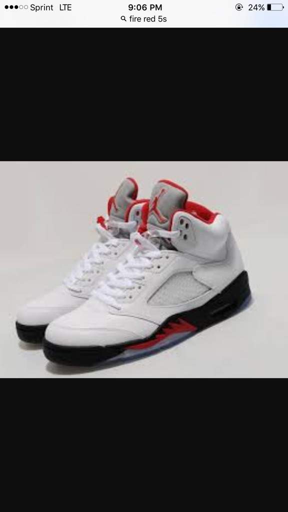 fire red 5s 2013