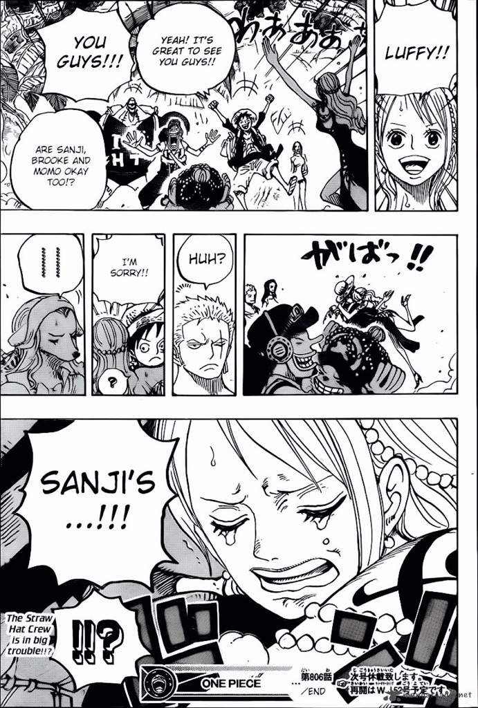 What Happen To Sanji Anime Amino