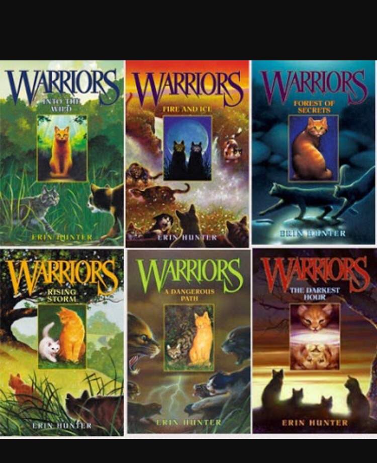 warrior cats books in order