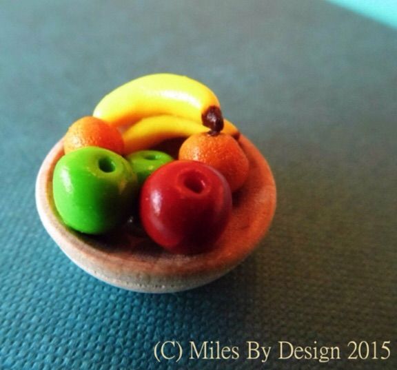 fruit bowl clay