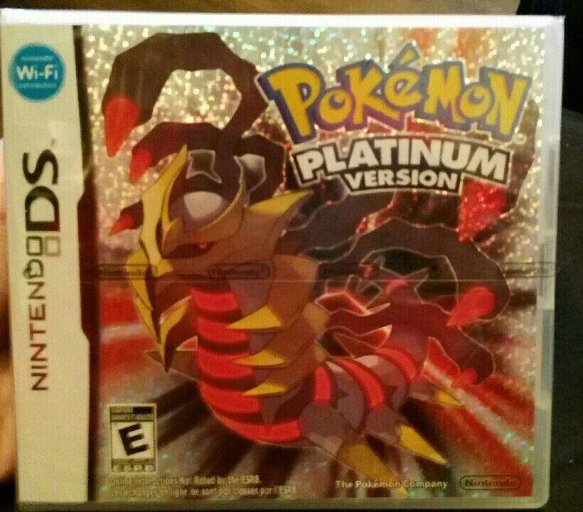 pokemon platinum case only