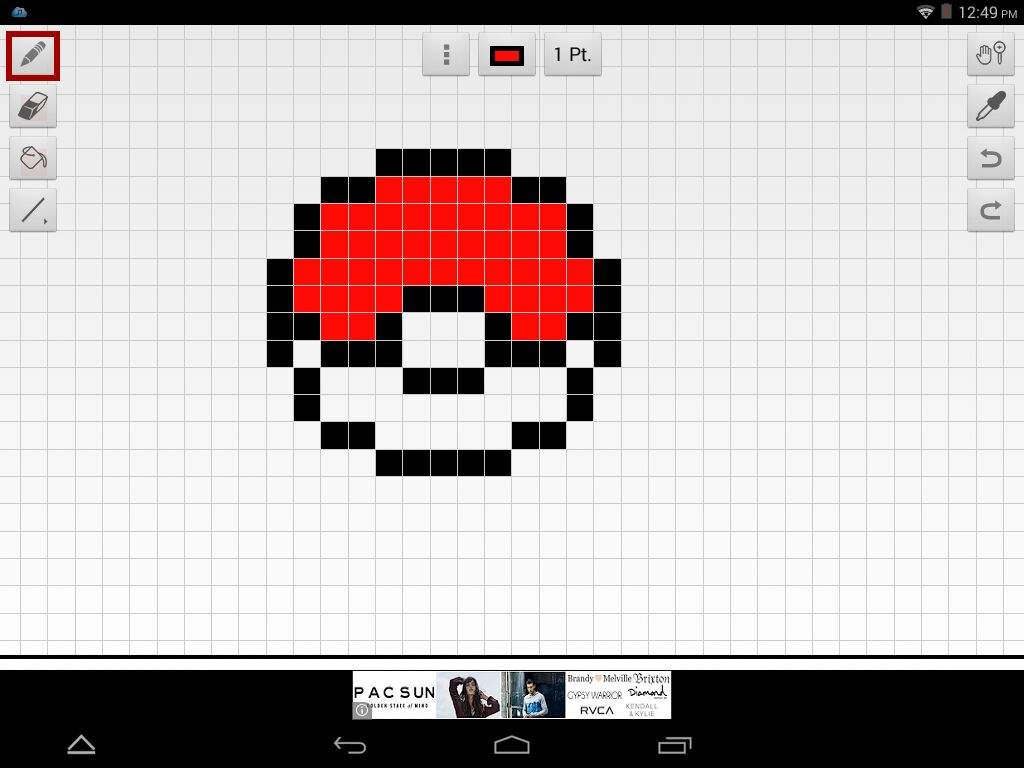 Pixel Art Pokémon Pokeball