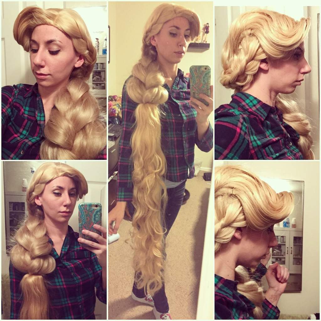 Rapunzel Wig WIP | Cosplay Amino