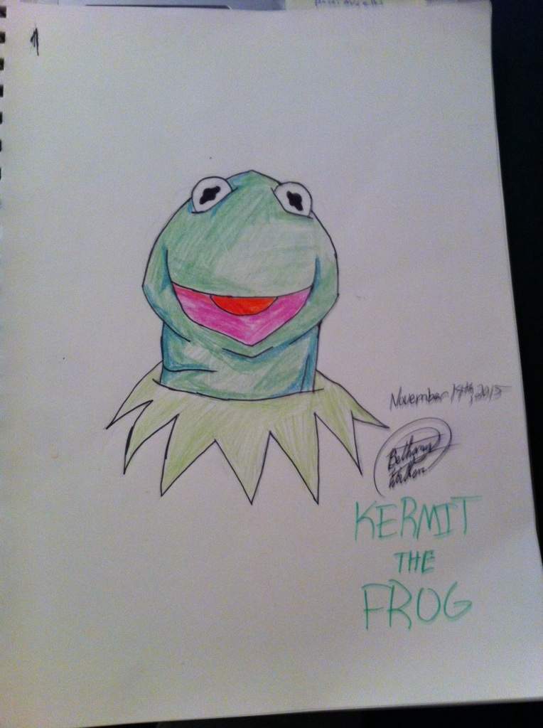Kermit The Frog(colored) | Wiki | Art Amino