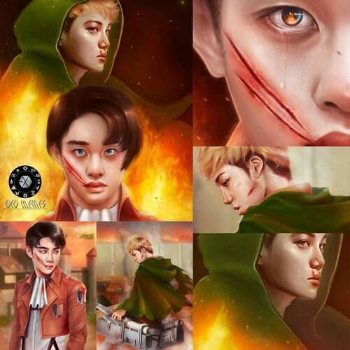 EXO as Attack on titan | K-Pop Amino