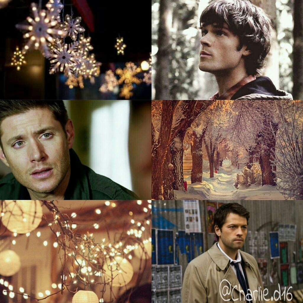 supernatural christmas edit collage supernatural christmas