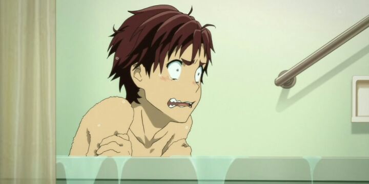 That Moment When Freezing Cold Water Runs Down Your Back From Your