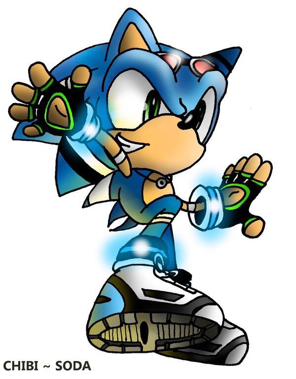 Chibi R.O.B?/Sonic.