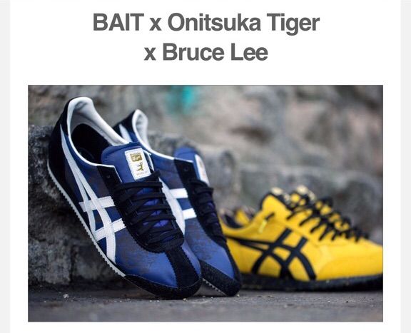 asics x bruce lee