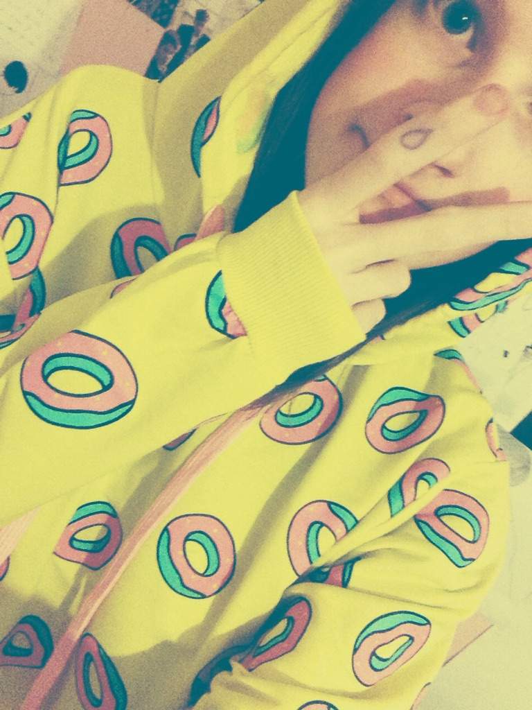 mark donut hoodie