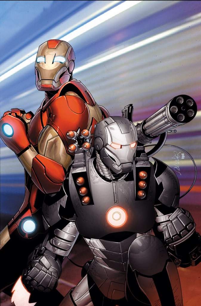 Redone Ultimate Marvel Iron Man And War Machine Comics Amino