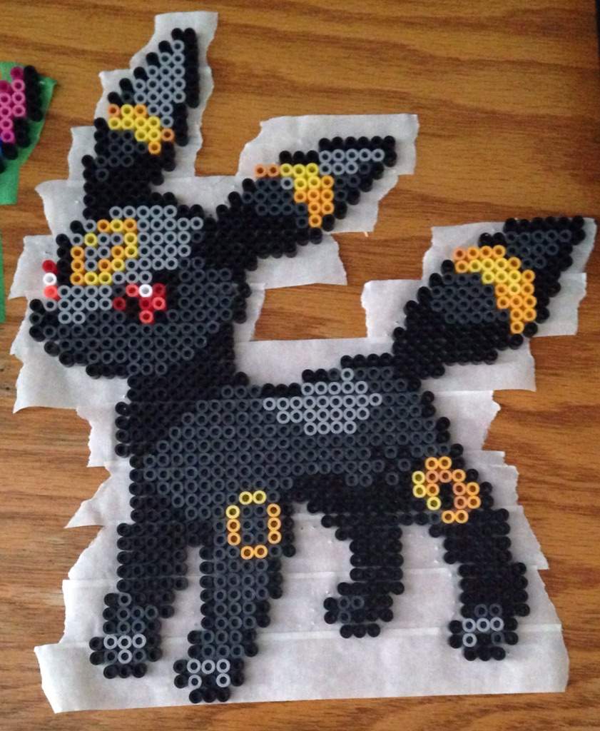 Perler Beads- Umbreon!😊😆 | Pokémon Amino