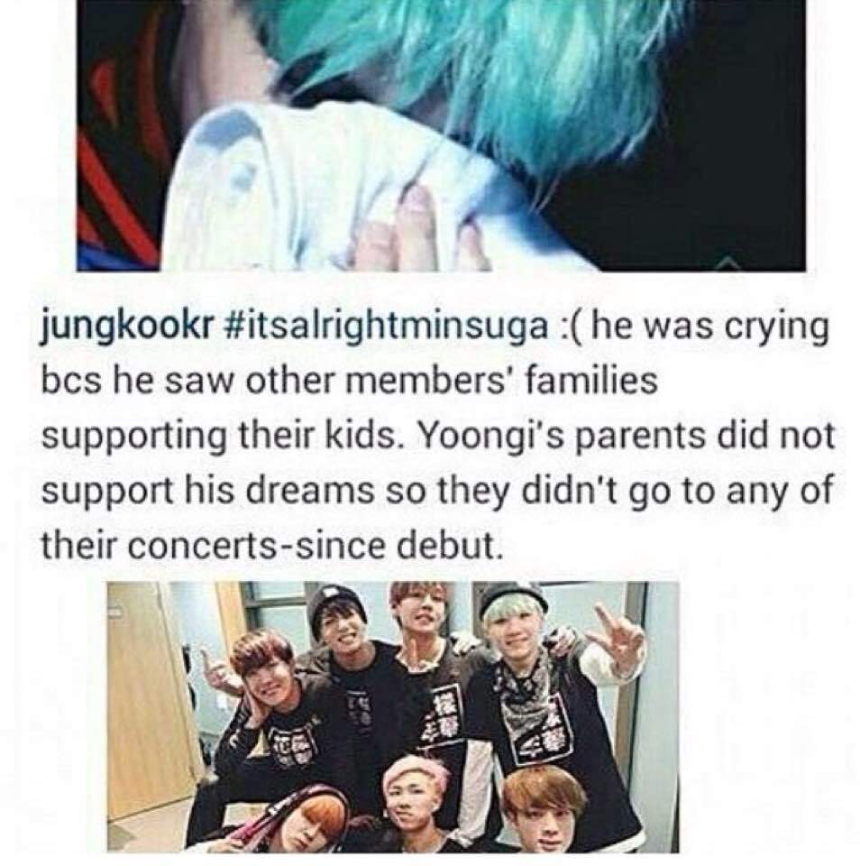 Bts Why Yoongi Cry At Mama 16 Btstan