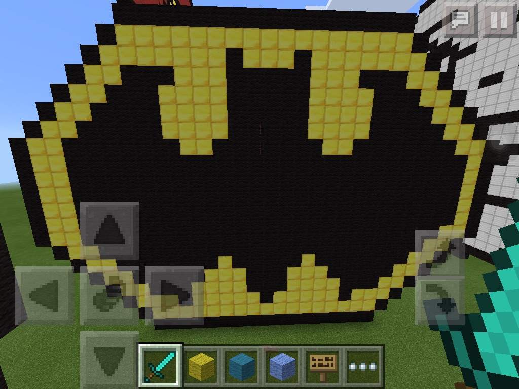 Batman Pixel art. | Minecraft Amino