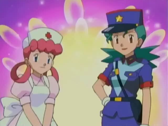 pokemon nurse joys and officer jennys.