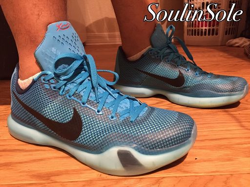 Still on my Kobe tribute. #komf Kobe X Blue Lagoon aka 5am Flight ...