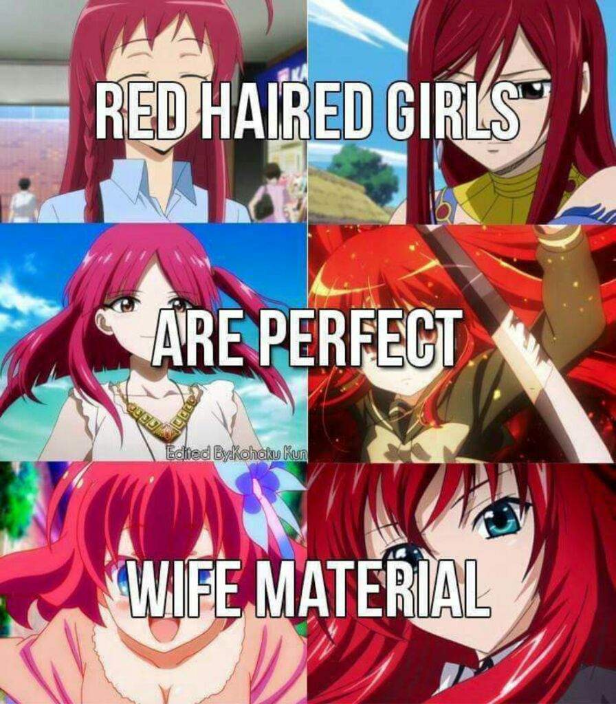 Witch girl with red hair is better ? | Anime Amino