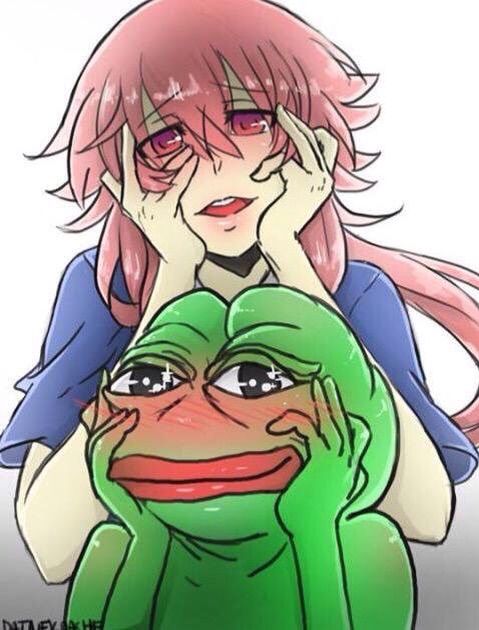 Future Diary S2 with Pepe frog confirmed | Anime Amino