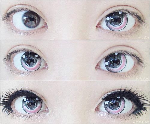 white out cosplay contacts