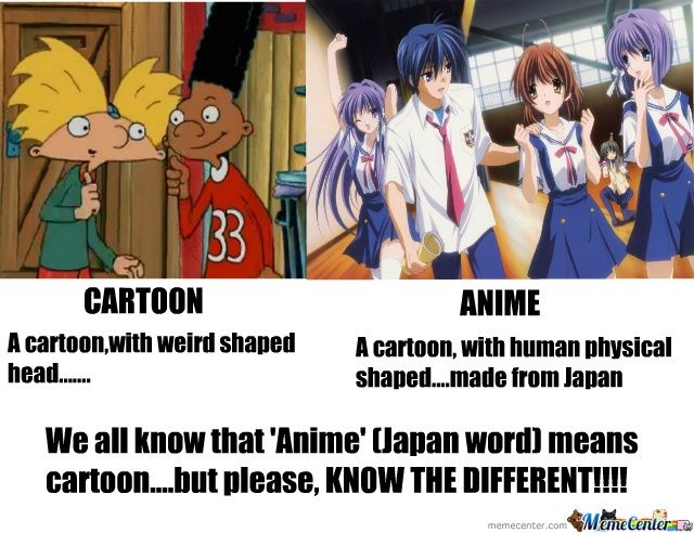 Is Anime A Cartoon Yes Or No