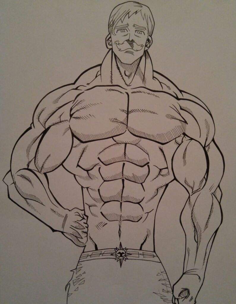 Drawing The Lion's Sin of Pride, Escanor! Anime Amino