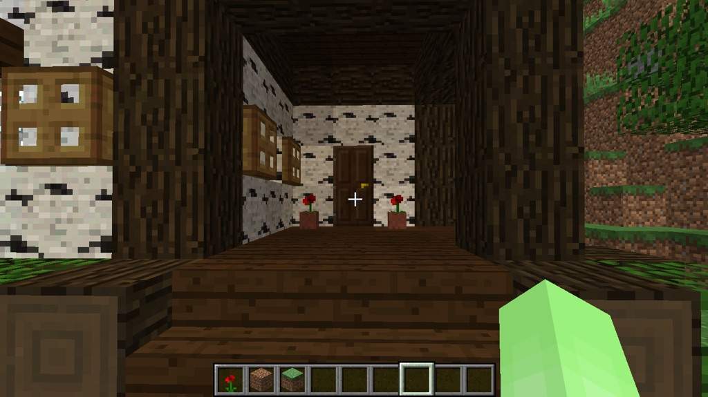 dark oak and birch house survival