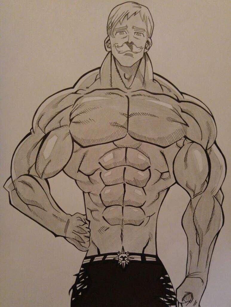 Drawing: The Lion's Sin Of Pride, Escanor! 