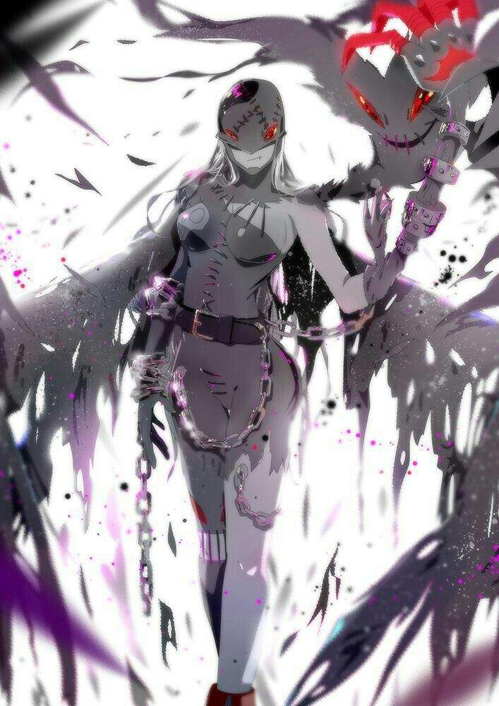 ladydevimon statue