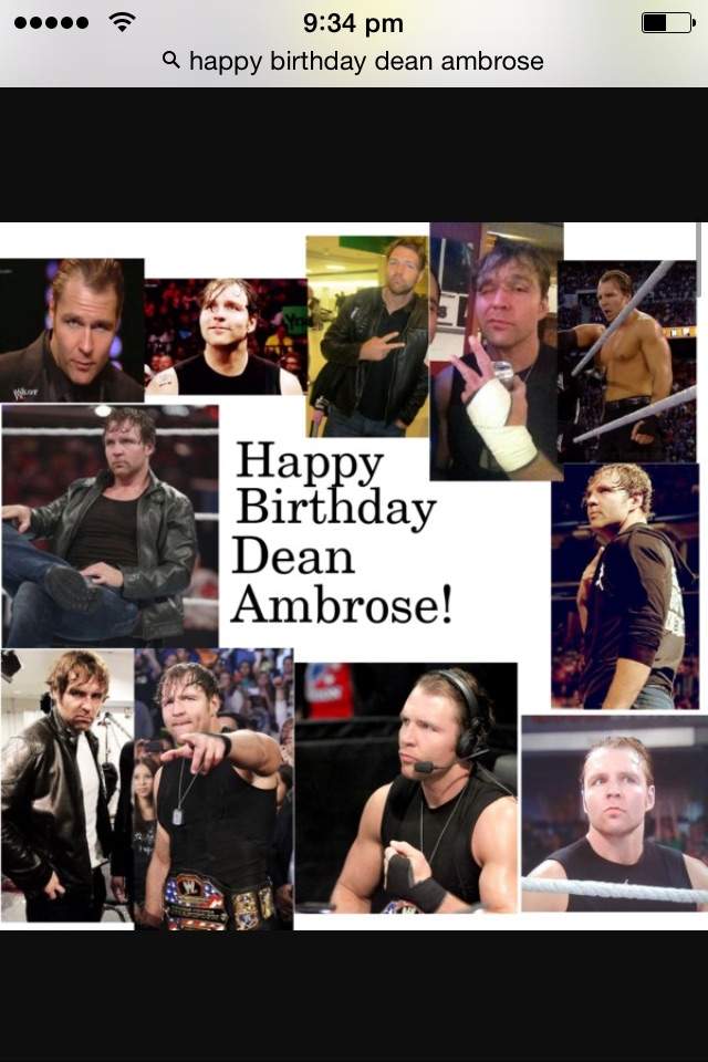 Happy Birthday Dean Ambrose | Wrestling Amino