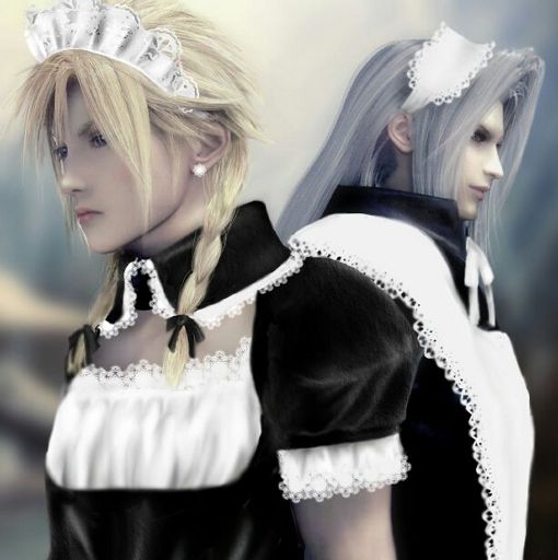 Cant wait to see cloud cross-dressing in ff7 remake 😂 | Anime Amino