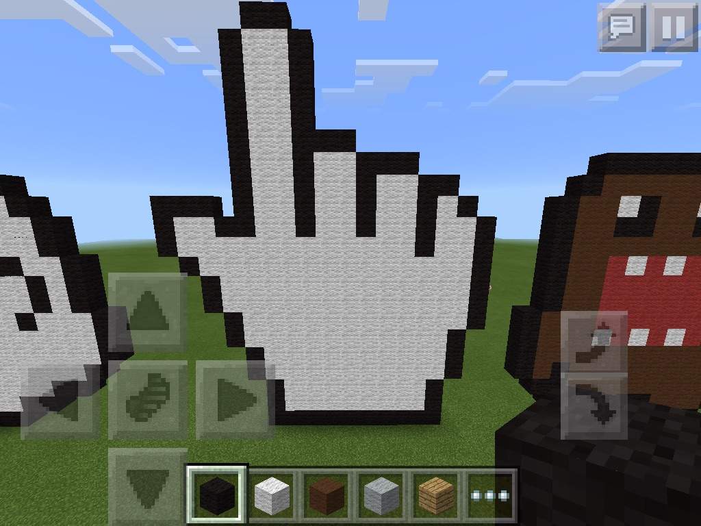 Finger Pixel art? | Minecraft Amino