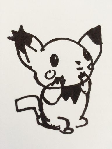 Pichu Doodle | Pokémon Amino