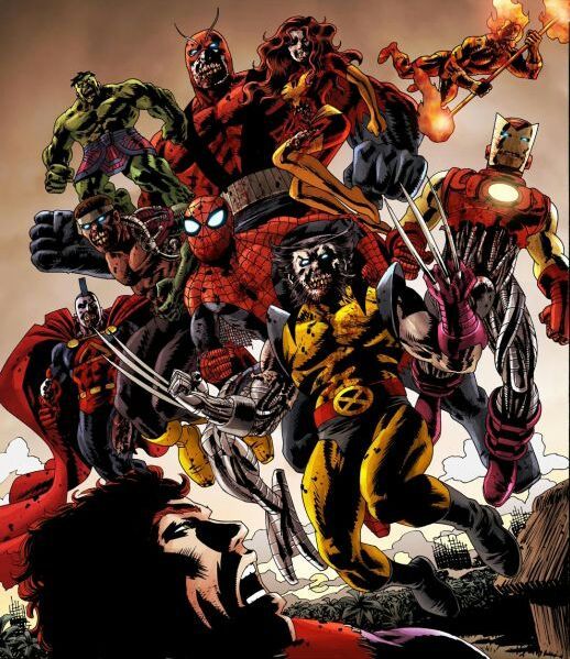 hot topic marvel zombies