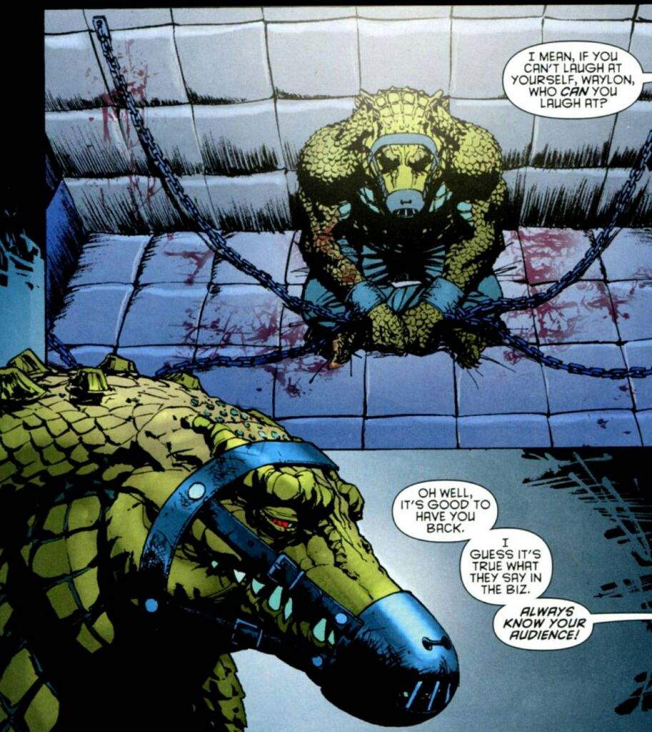 crocodile dc villain