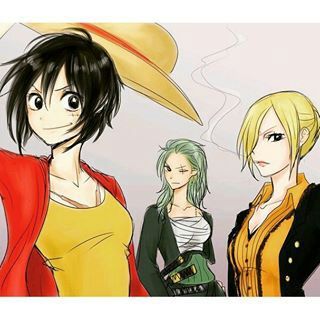 Straw hats genderbend | Anime Amino