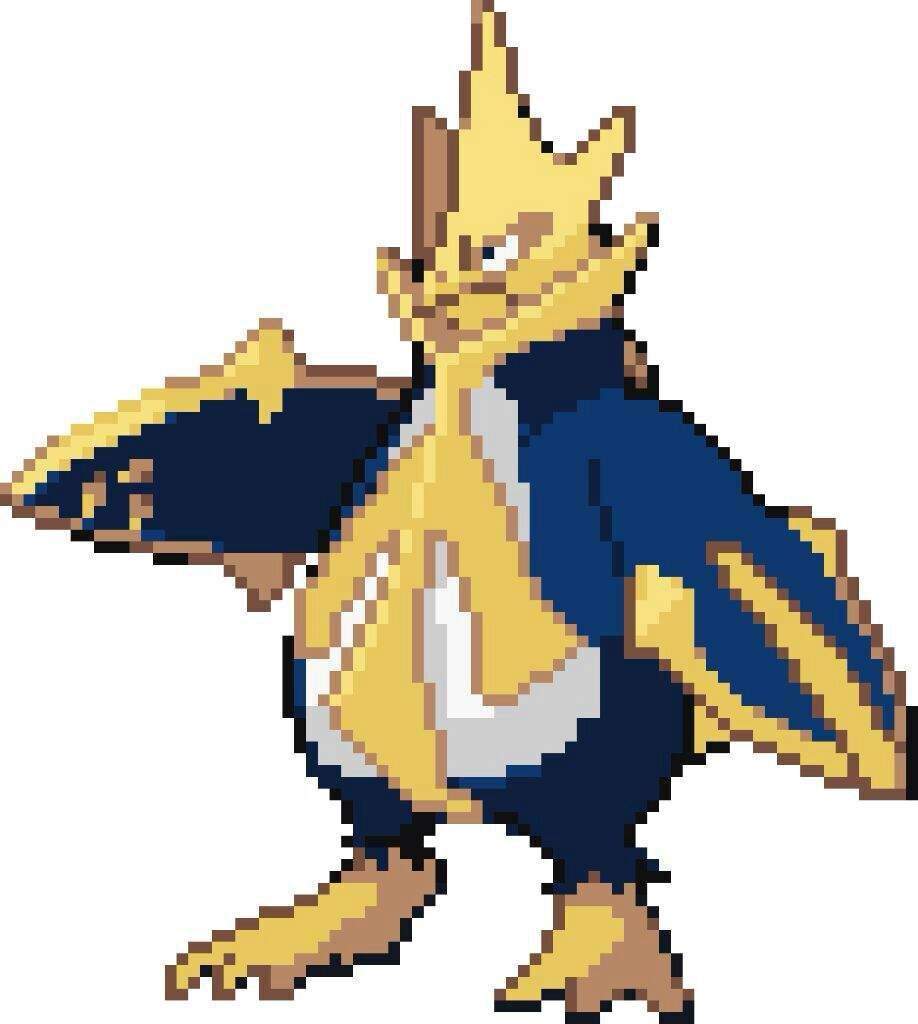 picture Mega Empoleon Concept mega empoleon art based off ryphlosion
