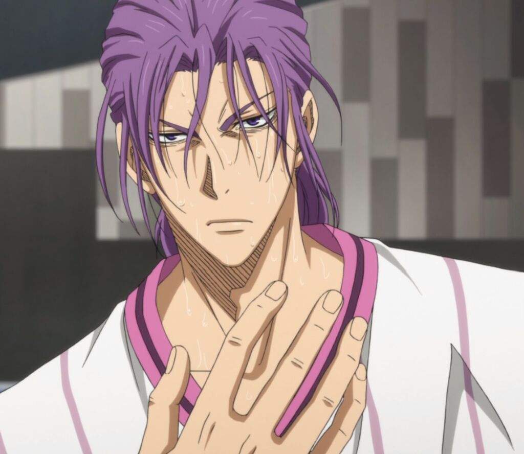 Purple Hair Anime Male