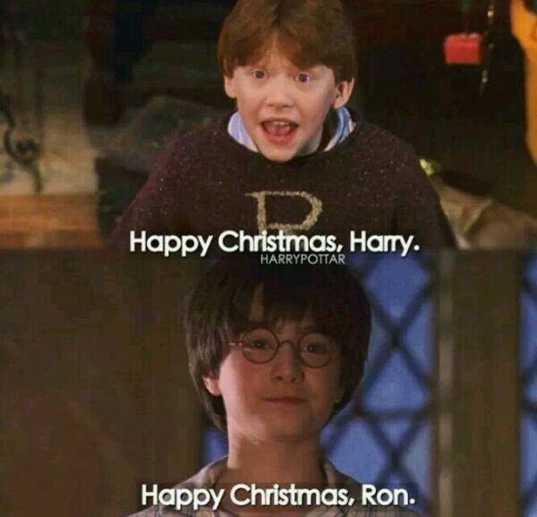 Happy Christmas Harry Potter 