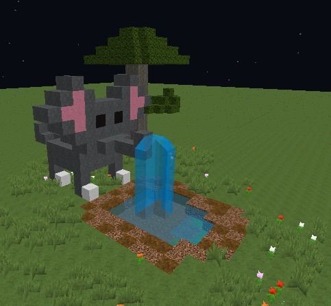 Elephant build | Minecraft Amino