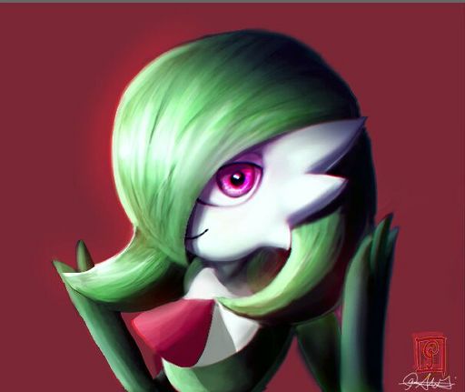 Illustration [PHOTOSHOP]: Gardevoir Bust | Pokémon Amino