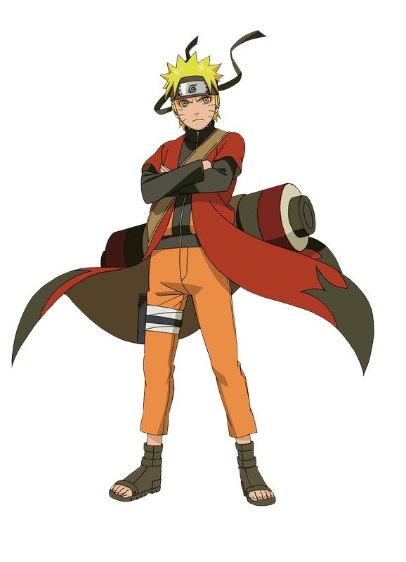 Naruto Uzumaki in Sage Mode.