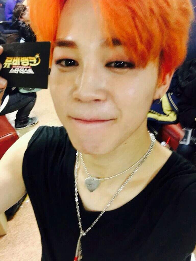 Orange Hair Jimin | K-Pop Amino