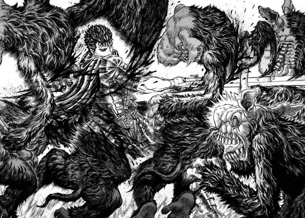 Berserk Manga Panel Wallpaper