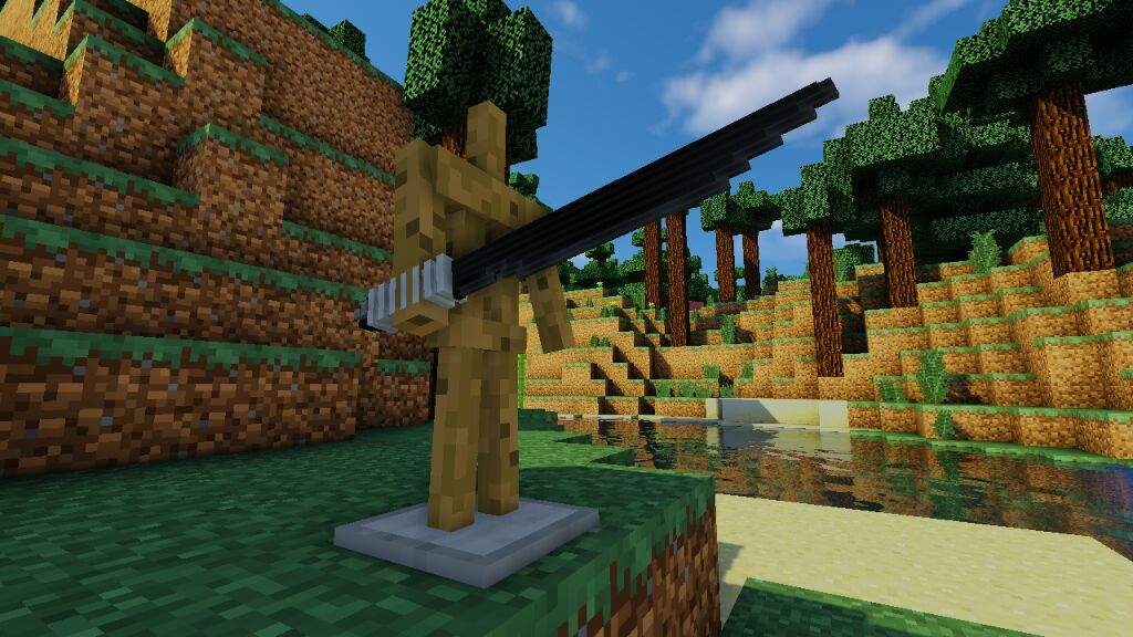 Minecraft 189 3d Machete Model Minecraft Amino