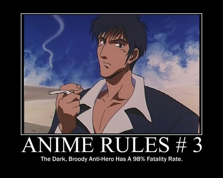 25 Rules of Anime 😂😂 Anime Amino